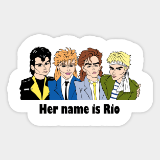 BRITISH POP GROUP!! Sticker